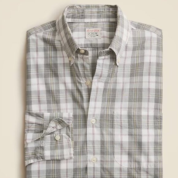 J. Crew Secret Wash cotton poplin shirt Size Small - Picture 1 of 14